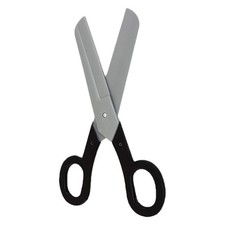 FORUM GIANT JUMBO 15" GRAY & BLACK PLASTIC CLOWN SCISSORS PROP COSTUME ACCESSORY
