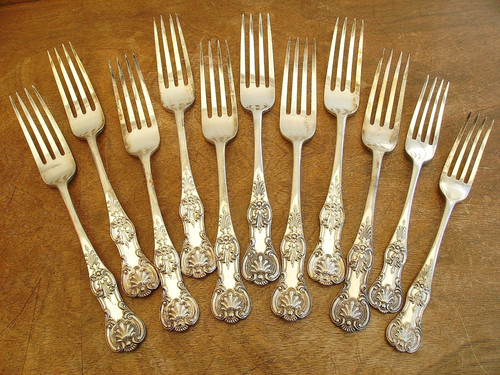 Antique mid 1800s silver - antique,