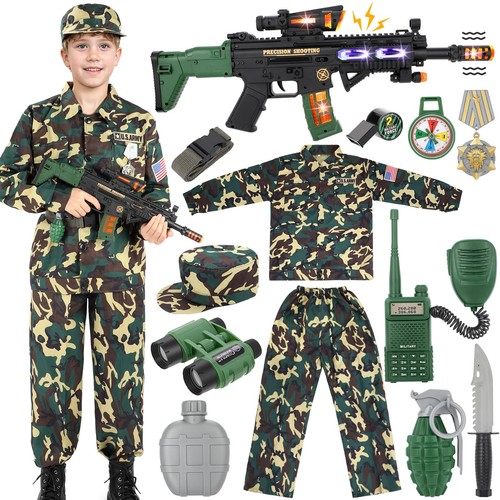 Kids army costume for - costume, boys