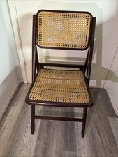 Vintage Cane Back Foldable