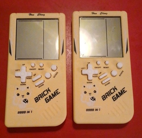 Brick games console - x,