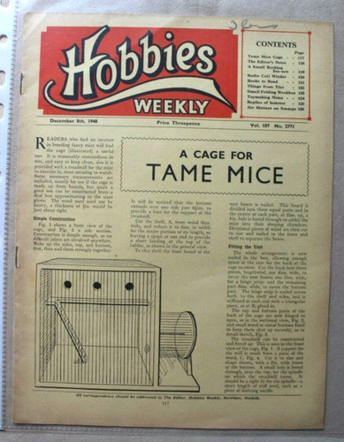 Hobbies weekly 1948 vol 107 - weekly,