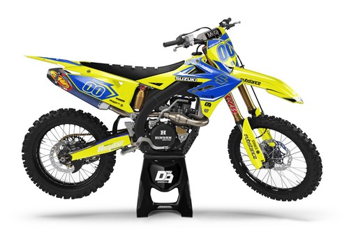 Suzuki motocross graphics - motocross,