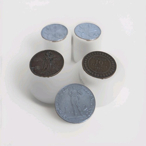 Old coins mixed - old,