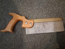 Vintage Brass Backed 8" Tenon