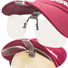 Snowbee Cap-Peak Clip-On Flip-Up Magnifiers - 18063 Fly Fishing Tackle