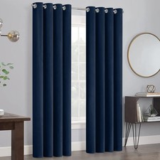 Blackout Velvet Curtains Pair