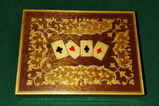 Sorrento ware hinged playing