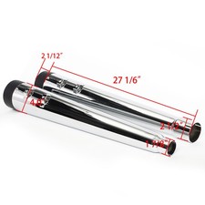Slip mufflers dual - 4", slip-on