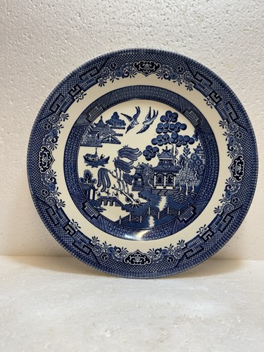 Churchill blue willow - willow, dinner