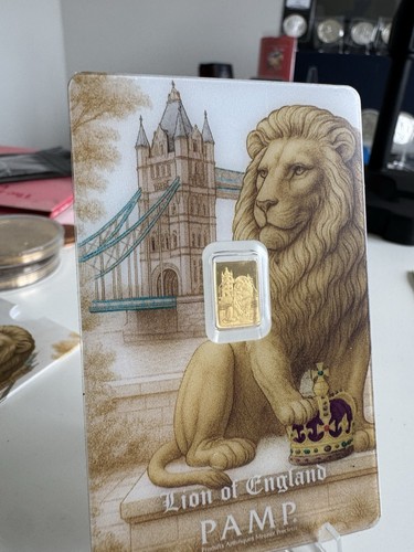 Pamp lion england 5 gram - pamp,