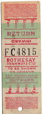 Bus / tram ticket: Narrow