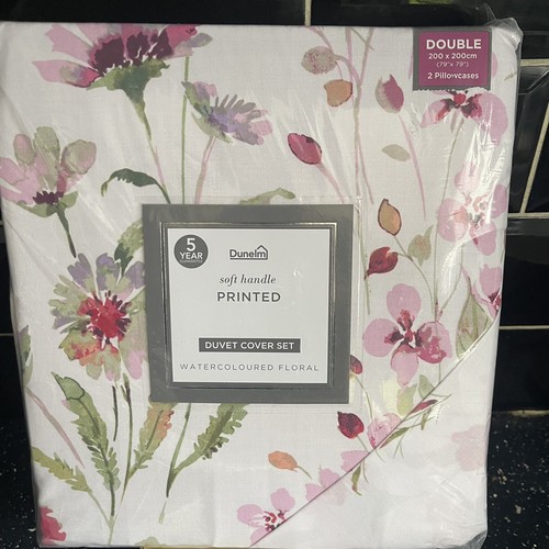 Dunelm double duvet cover - double,