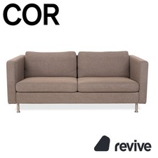 COR Conseta Fabric Two-Seater