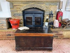 Old Antique Pine Chest