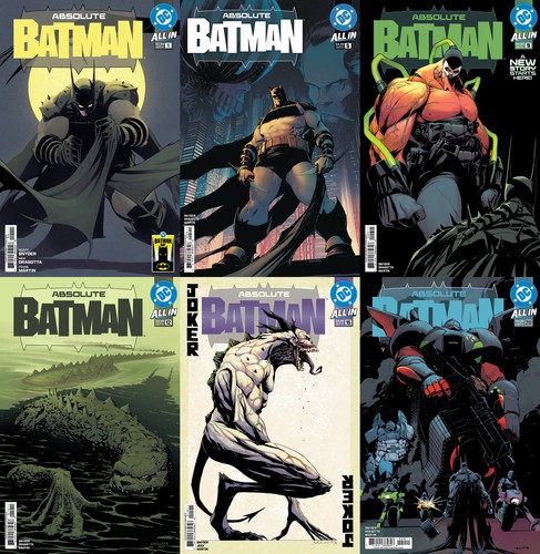 Absolute batman issues 1 - absolute, to