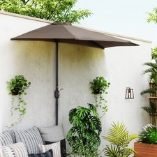 Half Round Parasol Umbrella