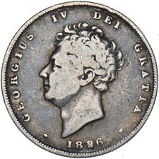 1826 Shilling - George IV