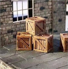 OO Scale Wooden Crate (10