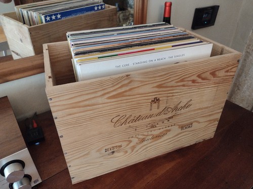 Vinyl record storage box - storage,