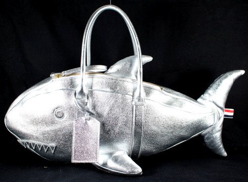 Thom browne metallic - browne, silver