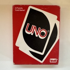 Vintage UNO Card Game - 1988