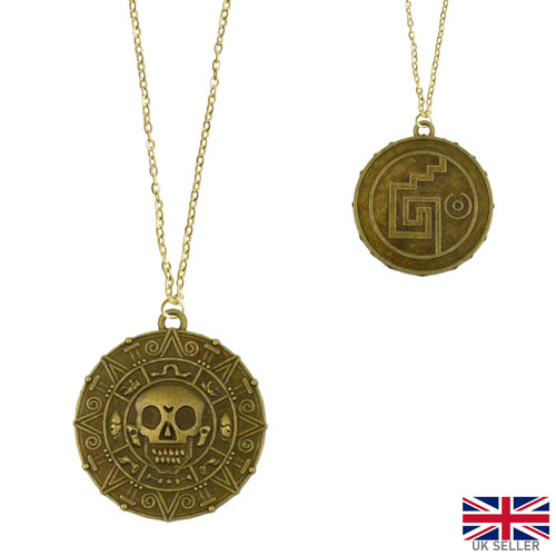 Pirate coin necklace - pirate, caribbean