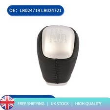 Sport Leather Gear Knob in Black For Range Rover Evoque 2011-2018 Manual 6 Speed