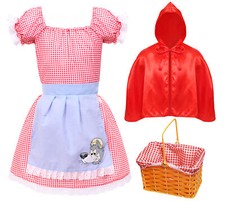 GIRLS LITTLE RED RIDING HOOD