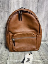 Timberland TUCKERMAN LEATHER BACKPACK IN BROWN Travel Bag Classic