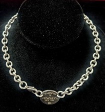 Genuine tiffany oval - tiffany, tag