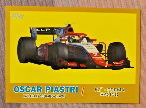 2021 topps formula - topps, f1