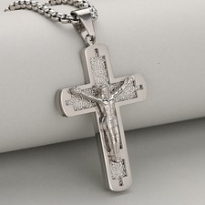 Unisex JESUS Crucifix Cross