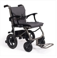 eFOLDi Powerchair Ultra Lightweight Electric Wheelchair Attendant Control