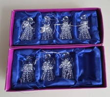 Set of 7 Glass Angels