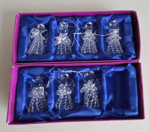 Set glass angels - 7,