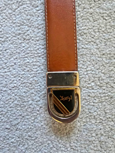 Vintage 1980s ysl tan - vintage, slim