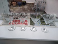 Cocktail Glasses X 4