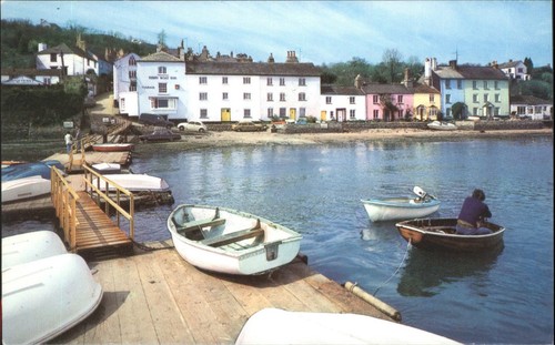 Vintage salmon postcard the - vintage,