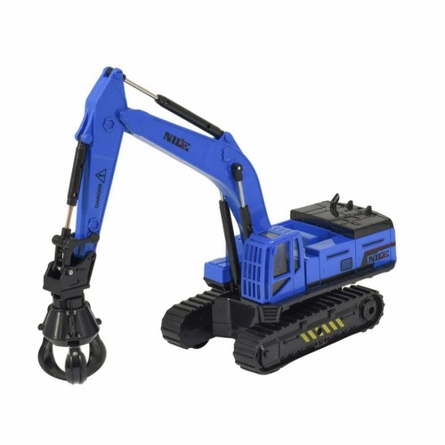 Toy excavator with grabber - toy,