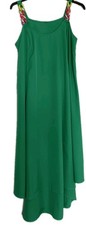 Ladies Green Sleeveless Dipped