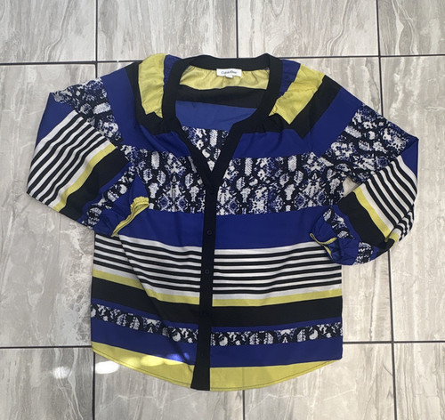 Calvin klein blue black yellow - calvin,
