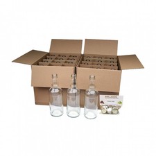 500ml Clear Glass Beer Bottles