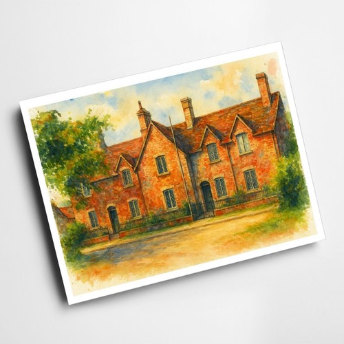 Print chiltern gate - a4,