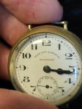 Antique West End Watch Company matchless Watch WW1 Military period Gwo.
