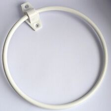 White Hand Towel Ring Holder |