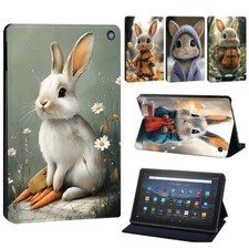 PU Leather Tablet Stand Cover Case For Amazon Fire 7/HD 8/HD 10/10 plus
