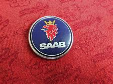 1x Saab 93 Boot Emblem Badge 2004/12 OEM Approx 70mm Diameter Good Condition