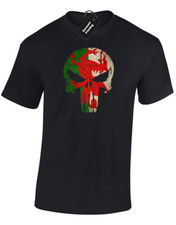 WALES SKULL MENS T-SHIRT GYM