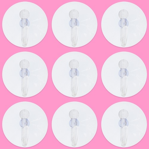 Large clear suction cup - clear,